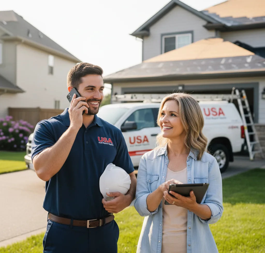 USA Roof Repair Experts customer support in Marsing